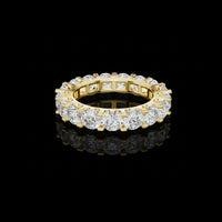 Round Brilliant Lab Grown Diamond Full Eternity Band Ring