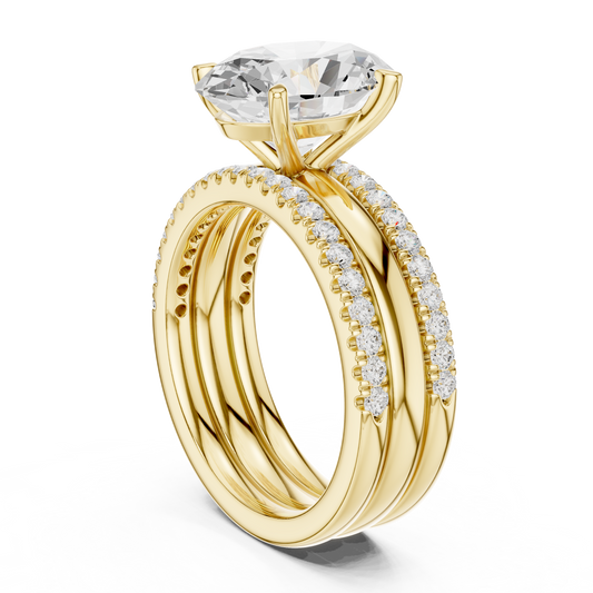 Brilliant Oval Cut Lab Diamond Ring For Every Seasons