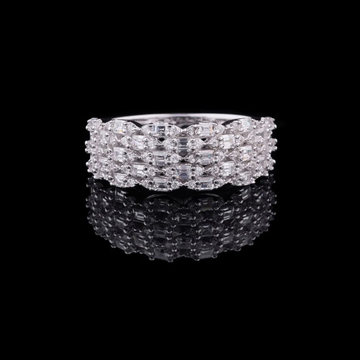 1.50 TCW Dazzling Lab Grown Diamond Ring with Excellent Emerald Cut For Stillness Love