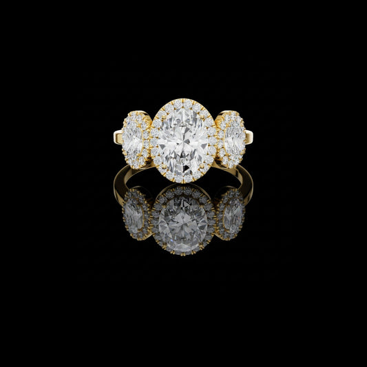1.01 CT Stunning Lab Grown Oval Cut Ring For Every Style